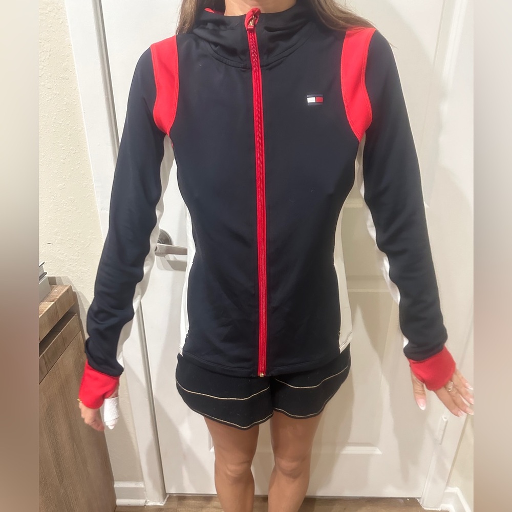 Tommy Hilfiger Sport Zip Up Running Workout Jacket Small